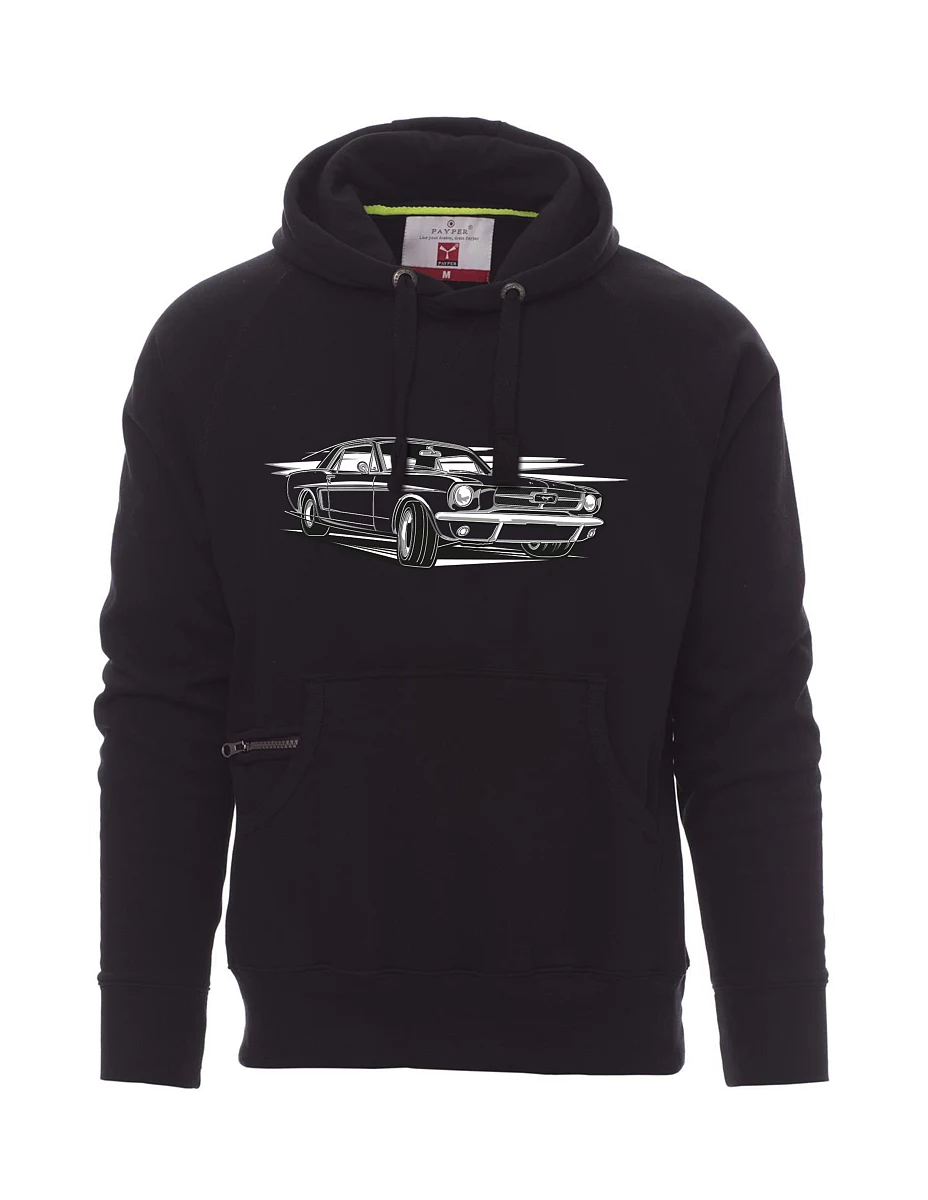 Black men´s sweatshirt Mustang