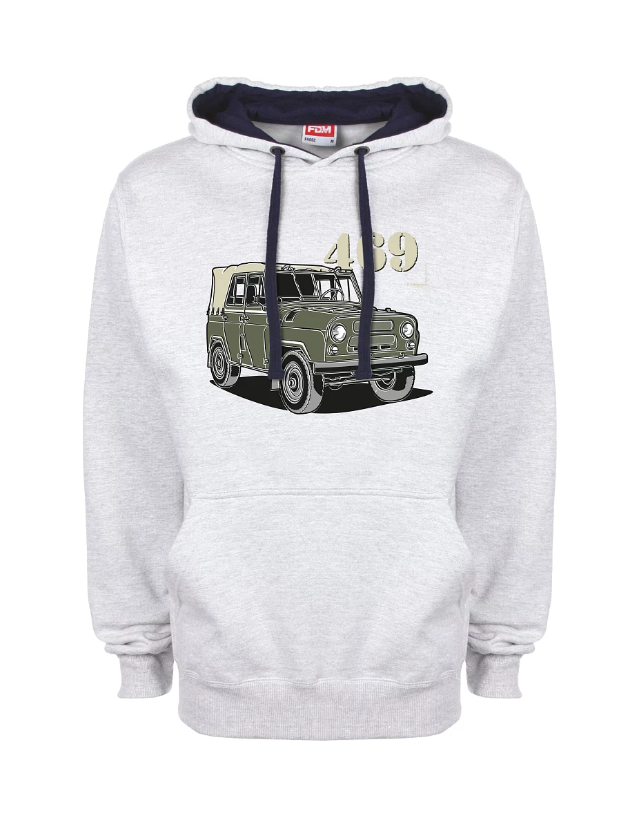 Blue-grey sweatshirt UAZ 469