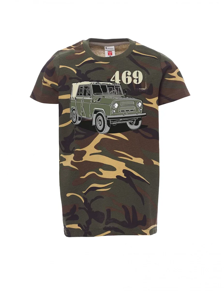 Camouflage children´s T-shirt UAZ 469