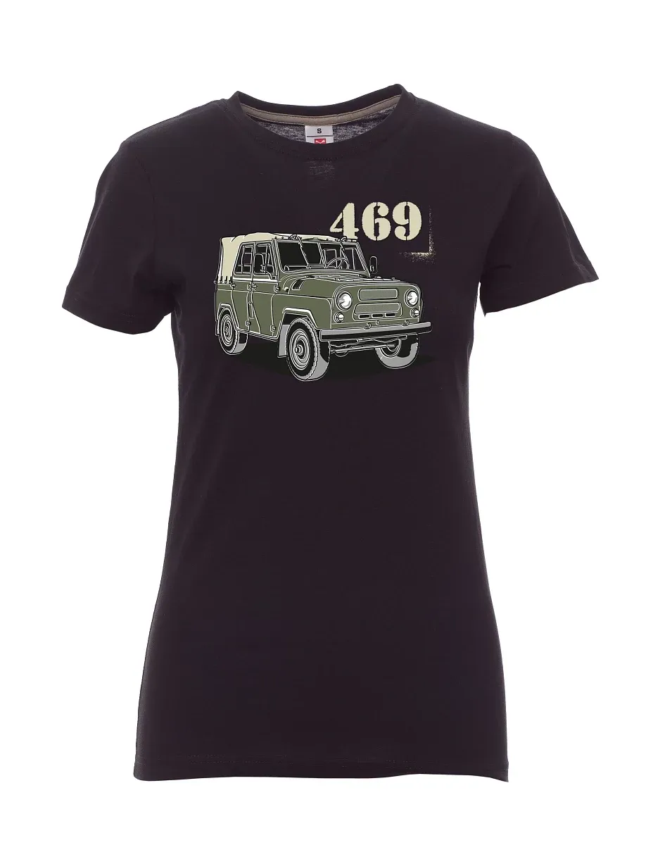White women´s T-shirt UAZ 469