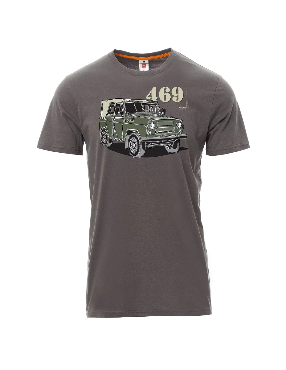 Grey men´s T-shirt UAZ 469