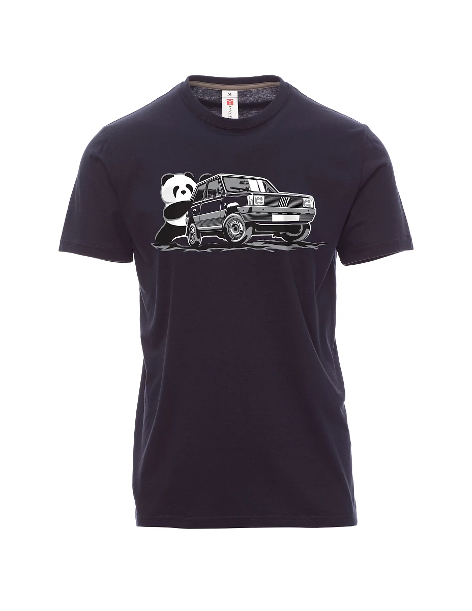 Navy men´s T-shirt Italian veteran F Panda