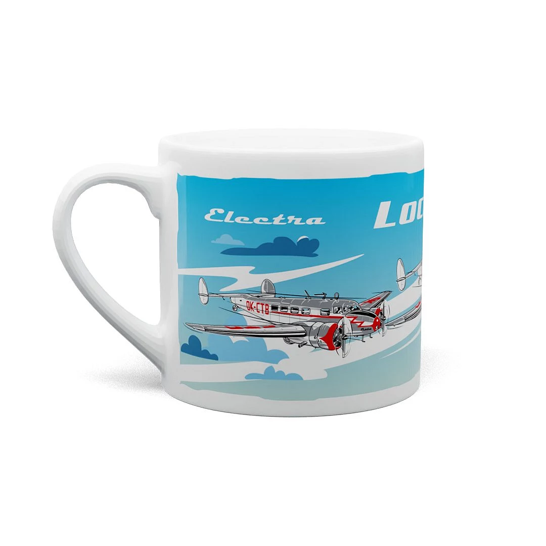 Ceramic mug Lockheed L-10 170 ml