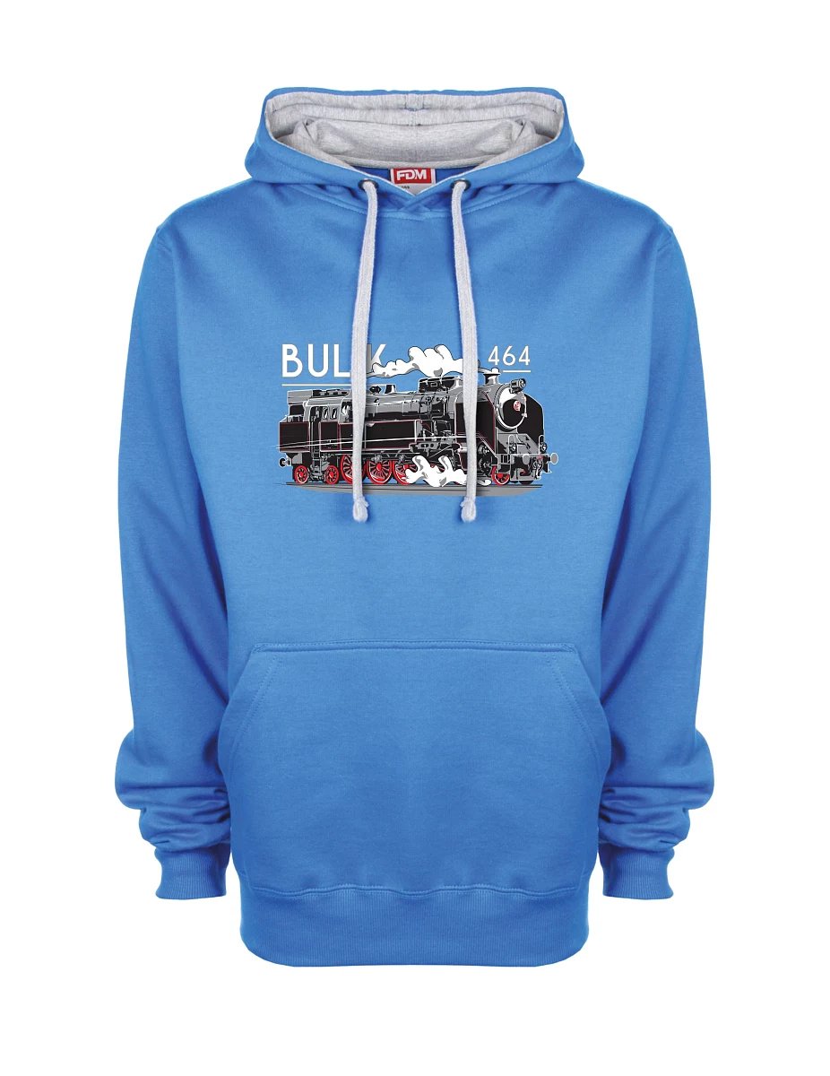 Grey-blue sweatshirt Locomotive 464