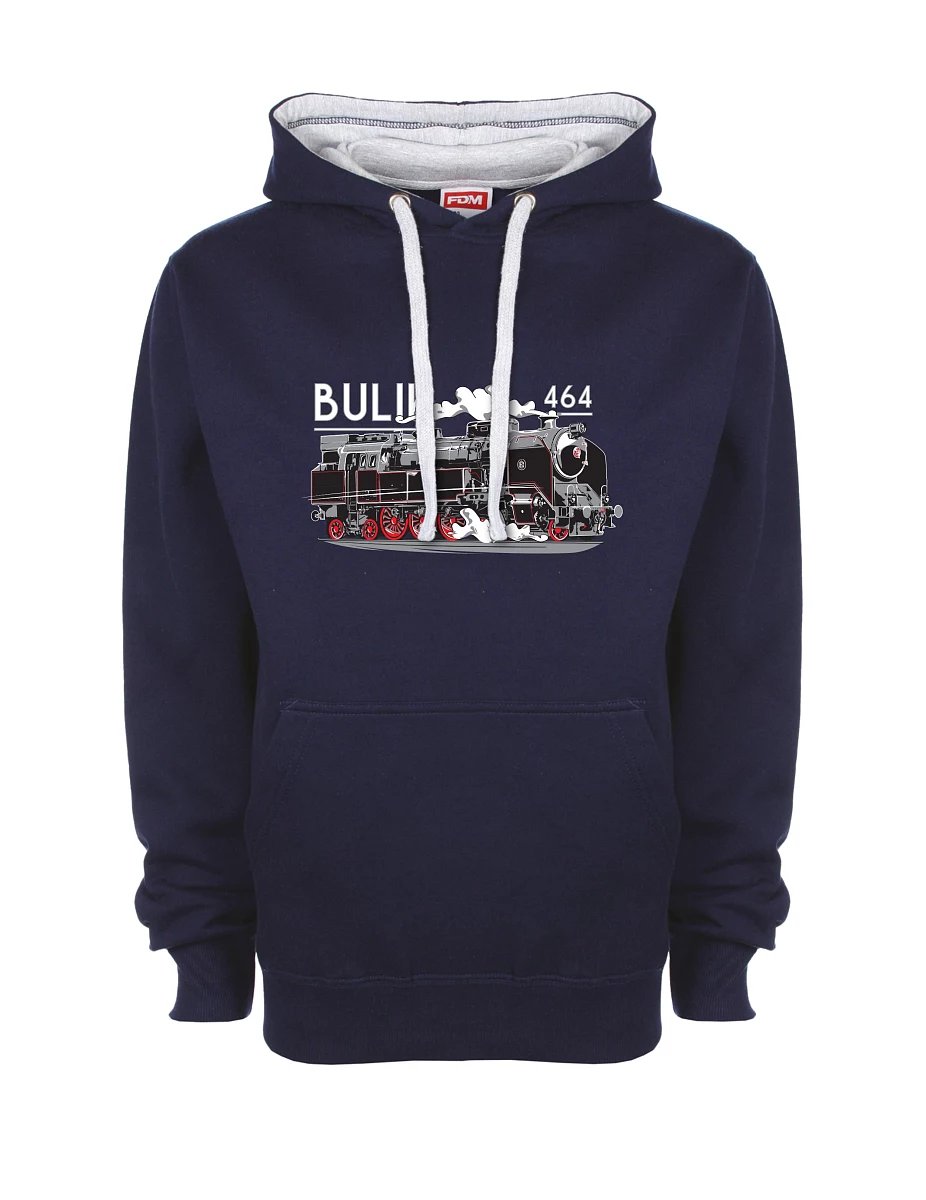 Grey-navy sweatshirt Locomotive 464
