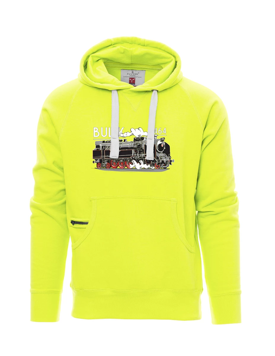 Fluorescent men´s sweatshirt Locomotive 464