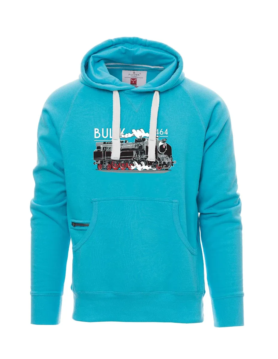 Light blue men´s sweatshirt Locomotive 464