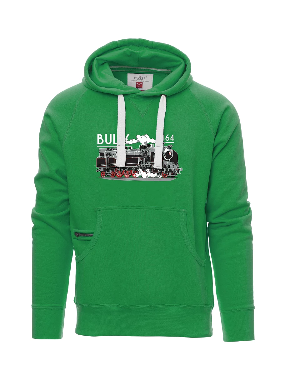 Green men´s sweatshirt Locomotive 464