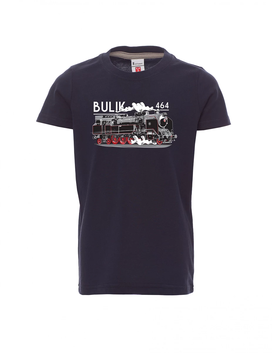 Navy children´s T-shirt Locomotive 464