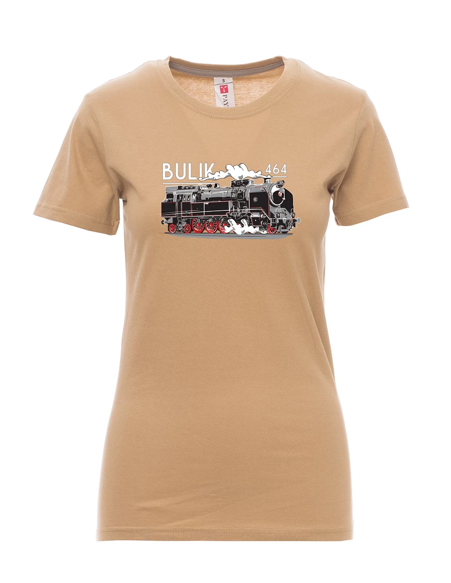Brown women´s T-shirt Locomotive 464