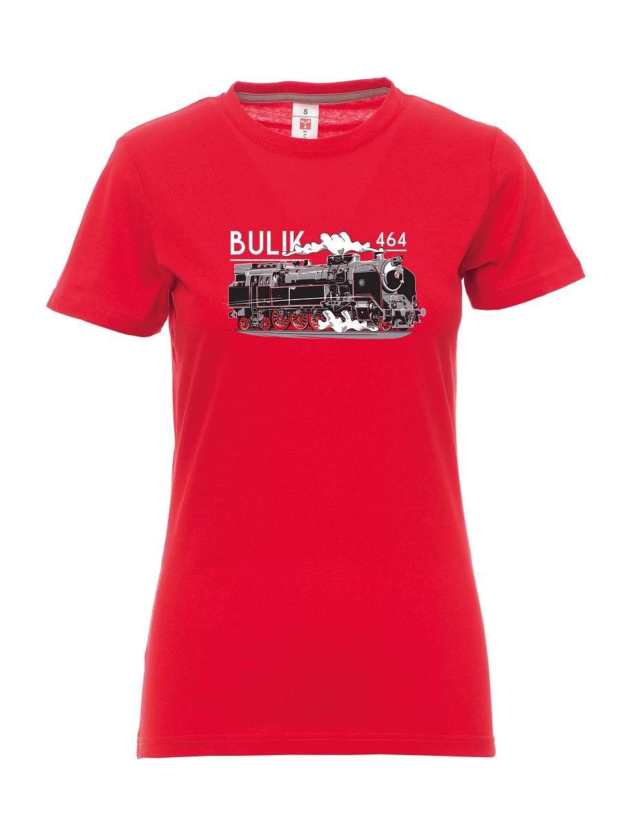 Red women´s T-shirt Locomotive 464