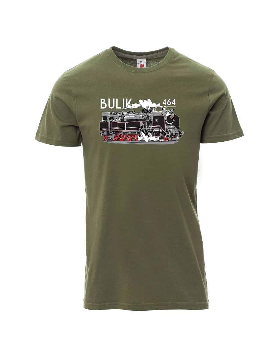 Khaki men´s T-shirt Locomotive 464