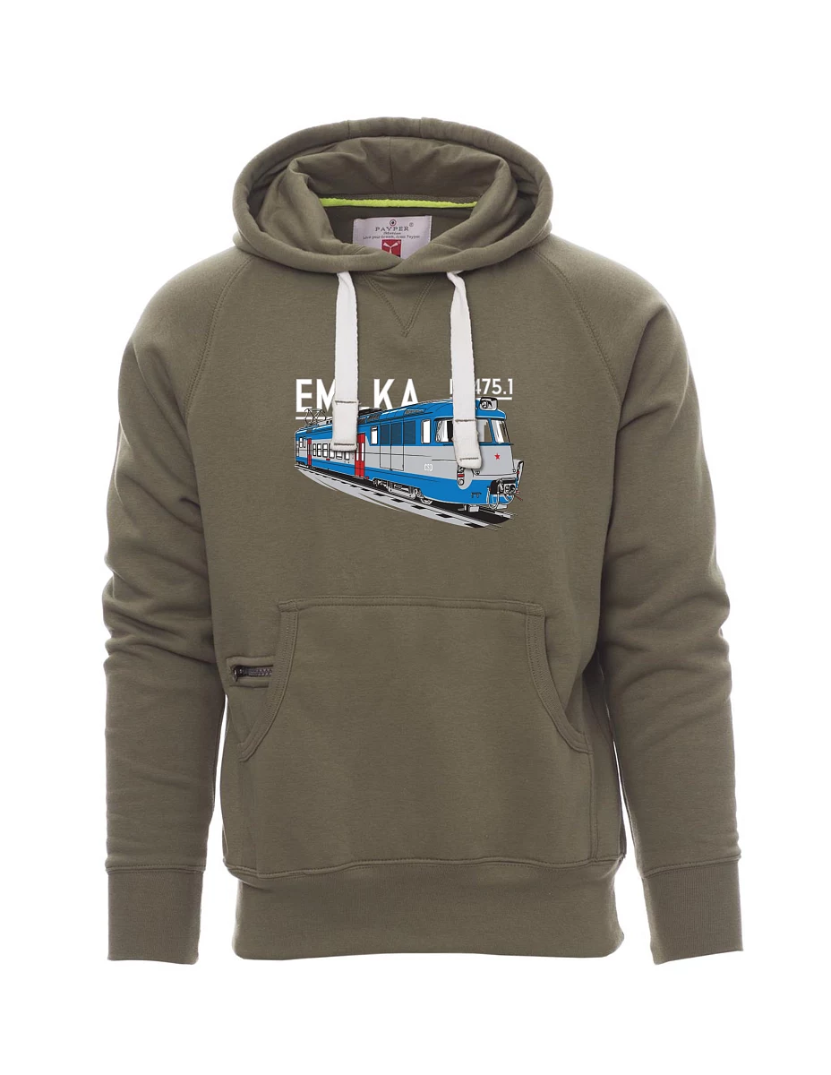 Khaki men´s sweatshirt Electrical units 475.1