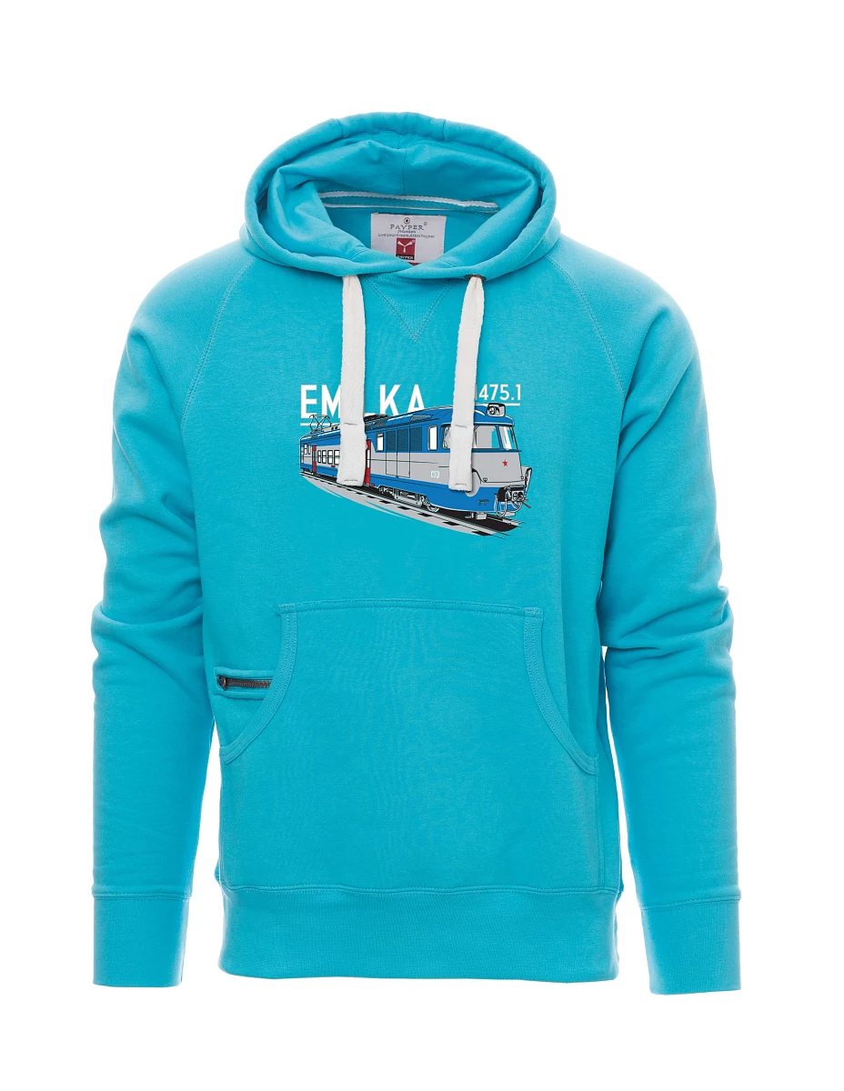 Light blue men´s sweatshirt Electrical units 475.1