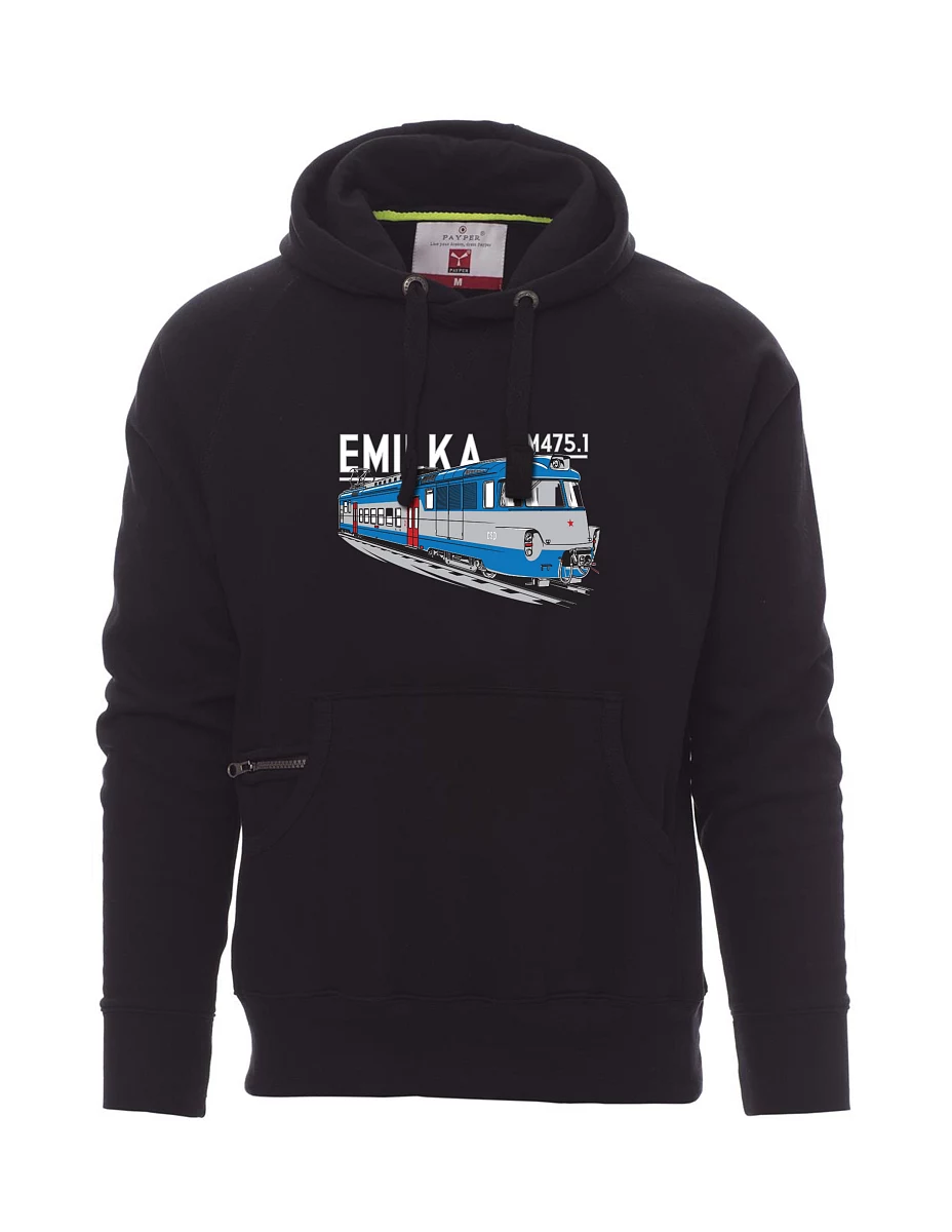 Black men´s sweatshirt Electrical units 475.1