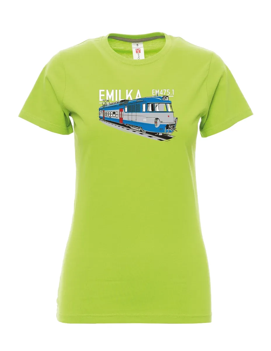 Lime women´s T-shirt Electrical units 475.1