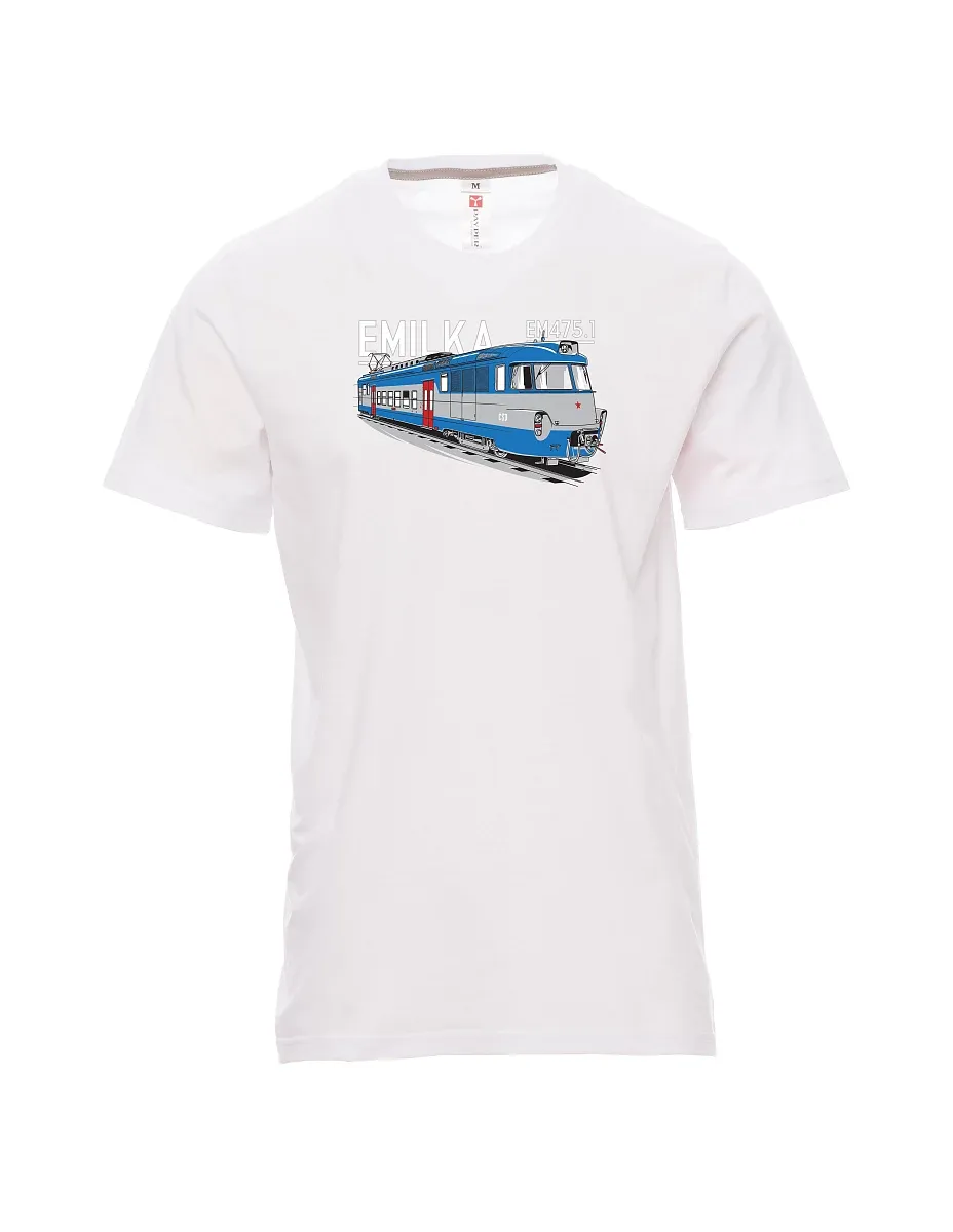 White men´s T-shirt Electrical units 475.1