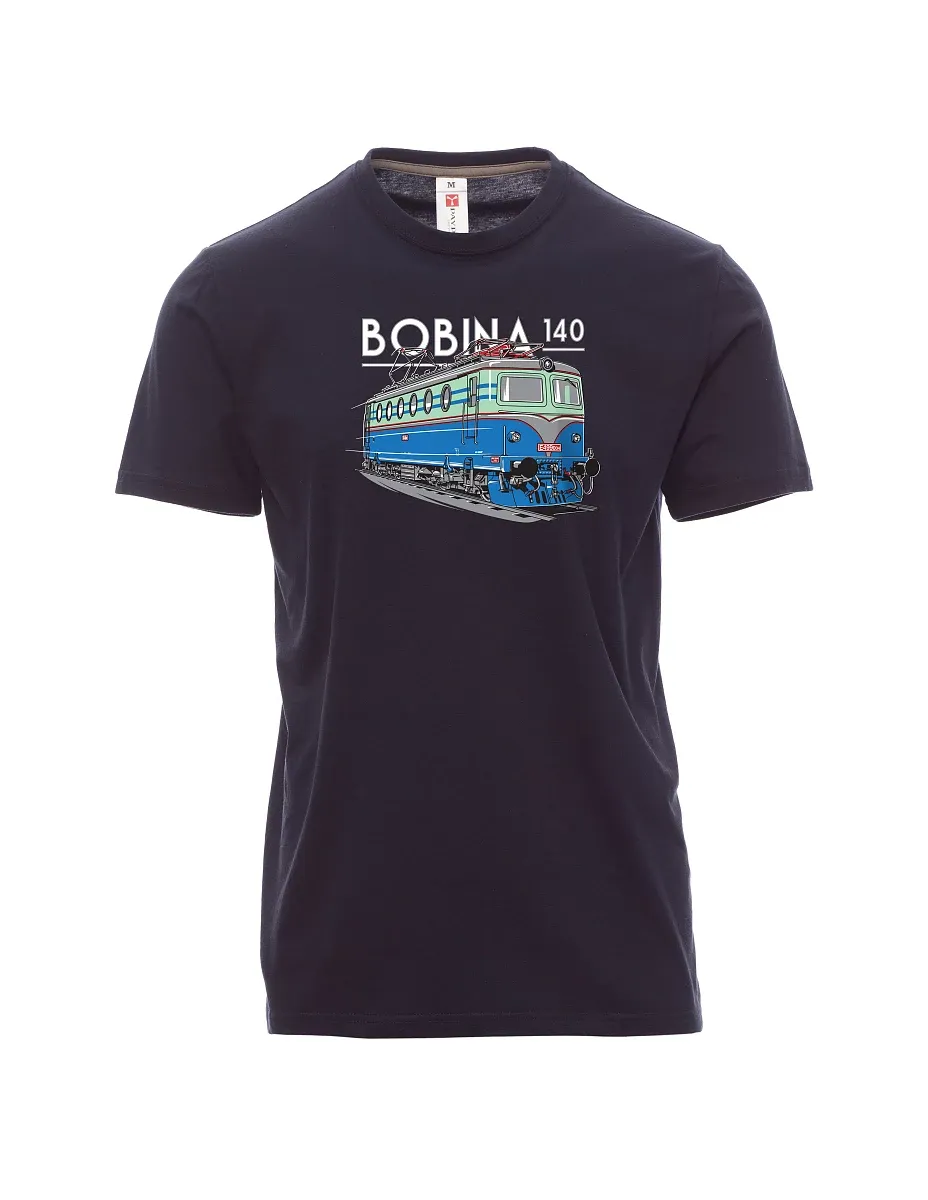Navy men´s T-shirt Locomotive 140