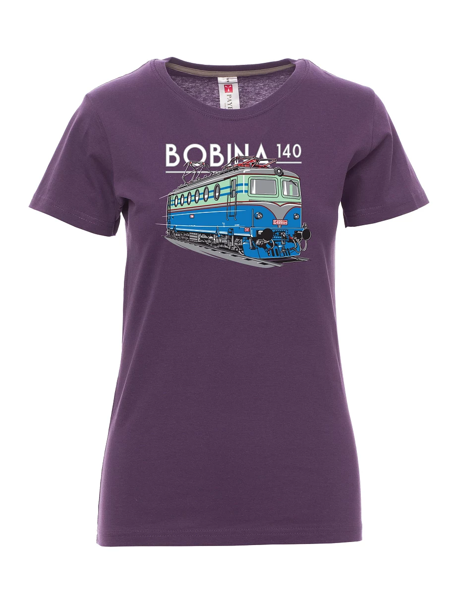Purple women´s T-shirt Locomotive 140