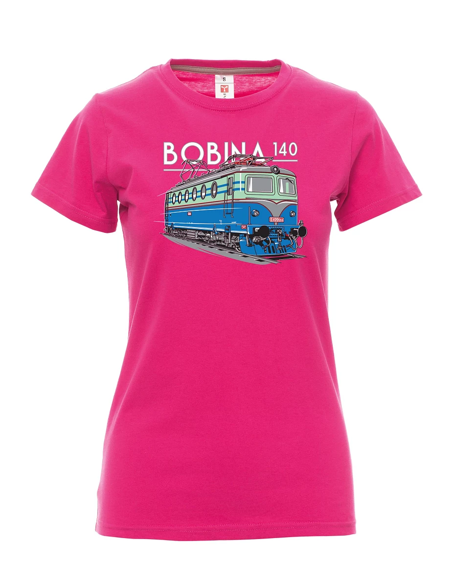 Pink women´s T-shirt Locomotive 140