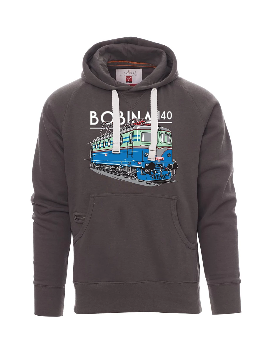 Grey men´s sweatshirt Locomotive 140