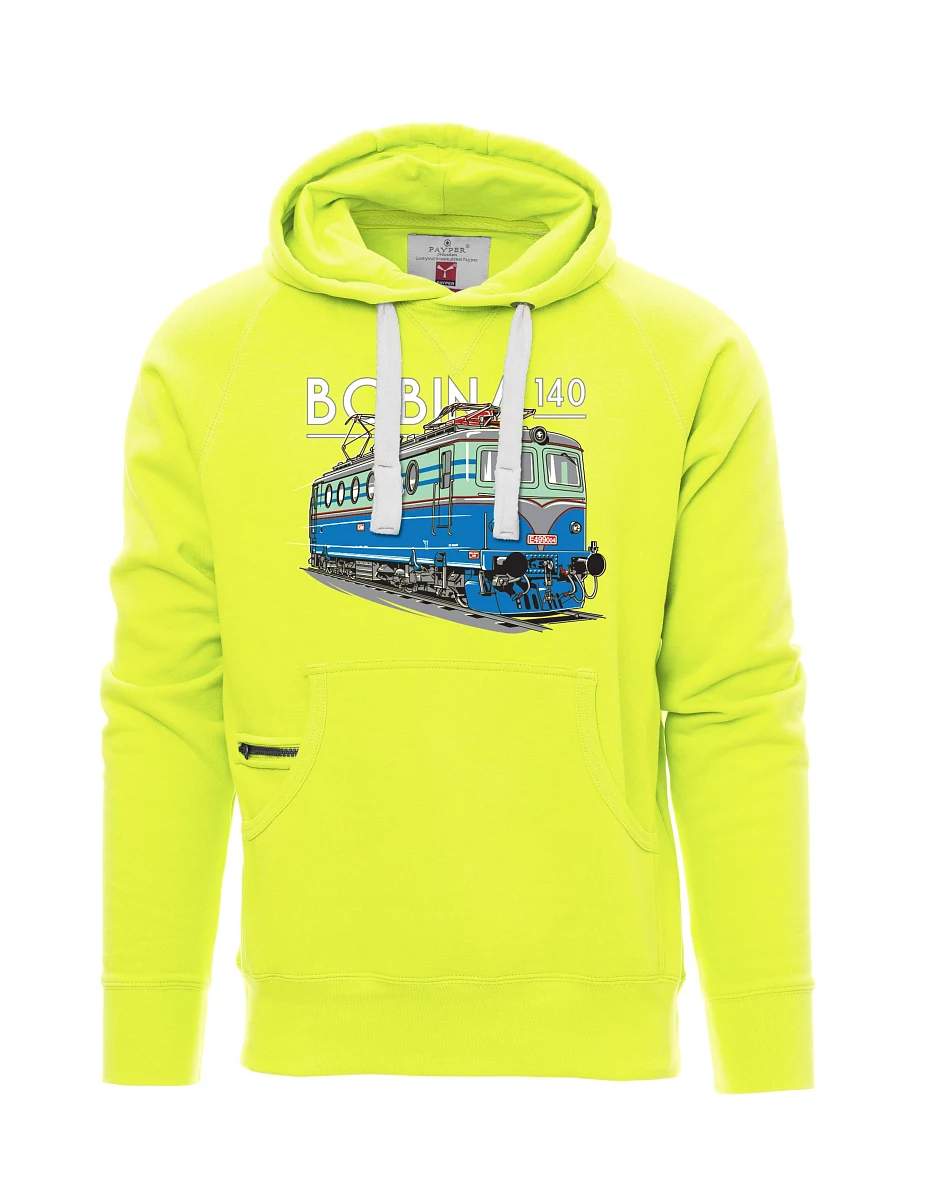 Fluorescent men´s sweatshirt Locomotive 140