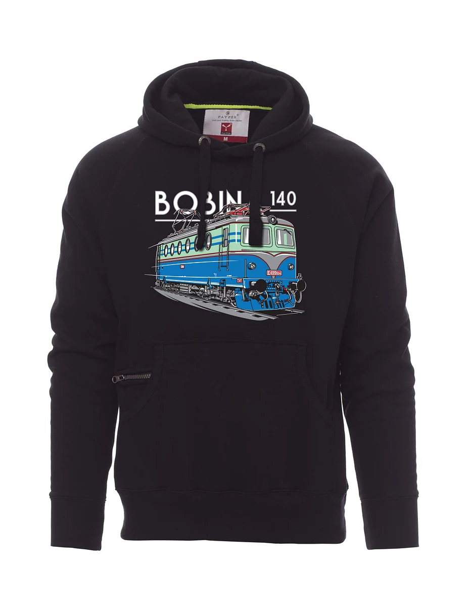 Black men´s sweatshirt Locomotive 140