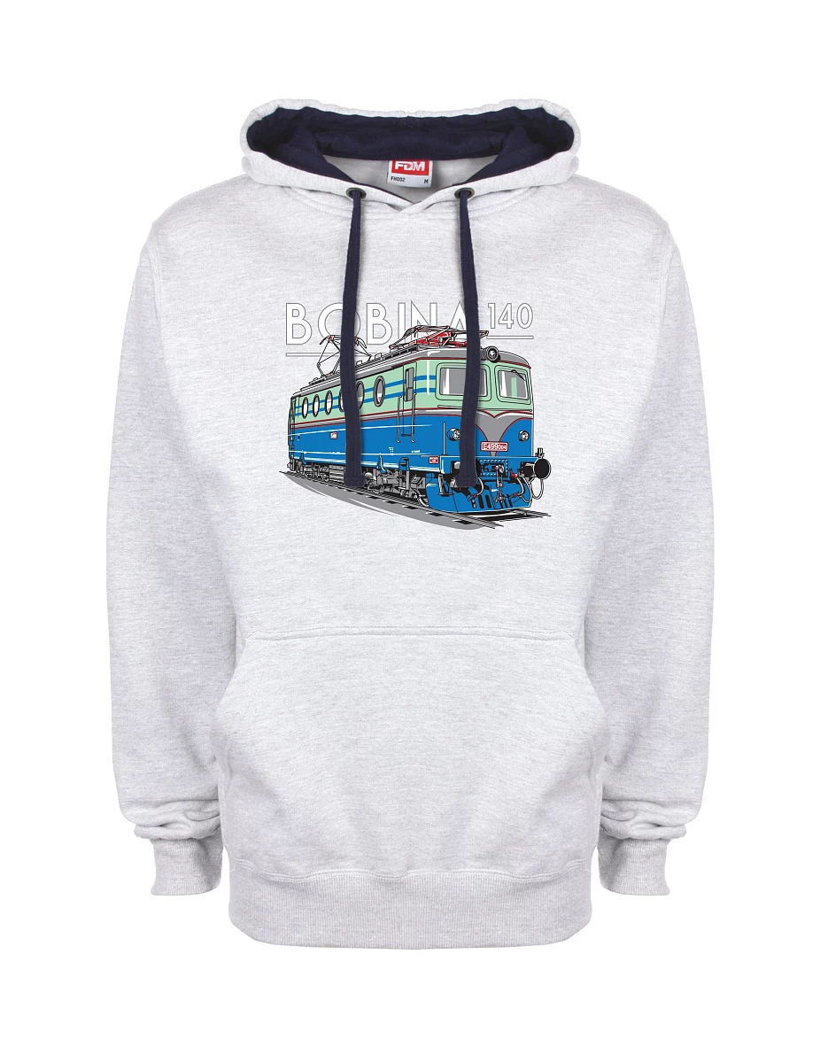 Blue-grey sweatshirt Locomotive 140