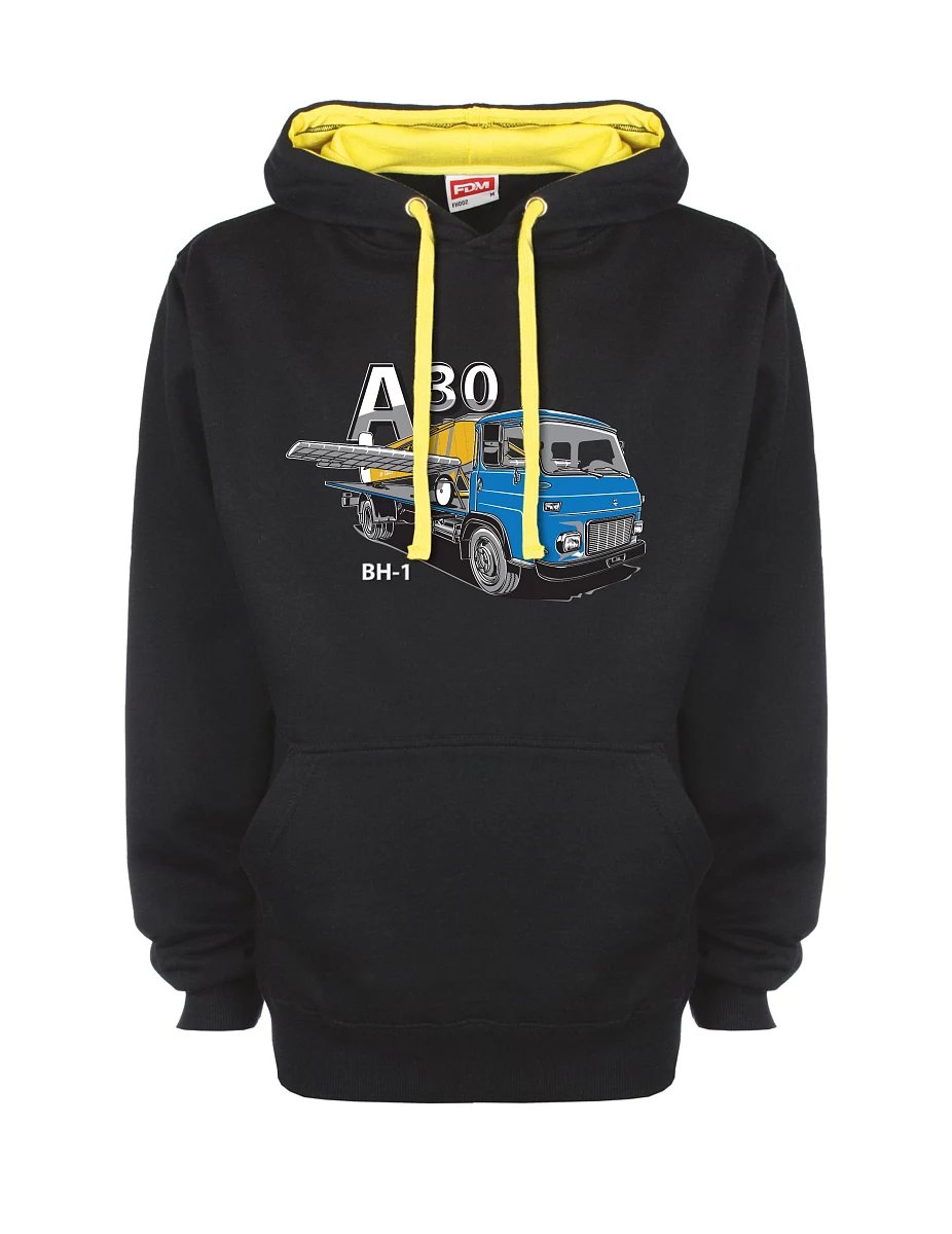 Yellow-black sweatshirt Avia A30 a airplane BH - 1