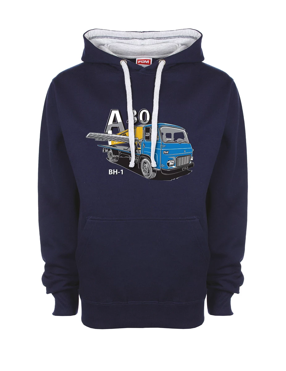 Grey-navy sweatshirt Avia A30 a airplane BH - 1