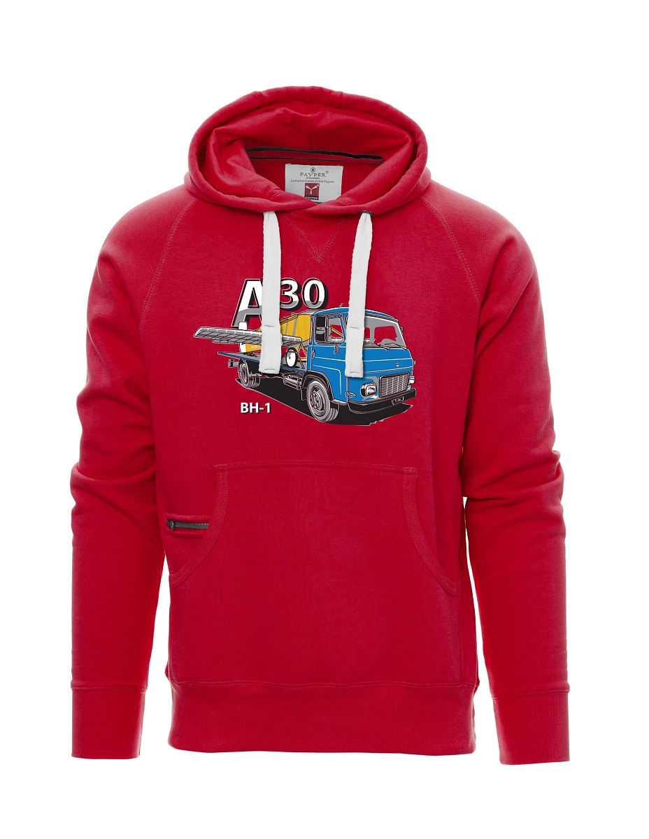 Red men´s sweatshirt Avia A30 a airplane BH - 1