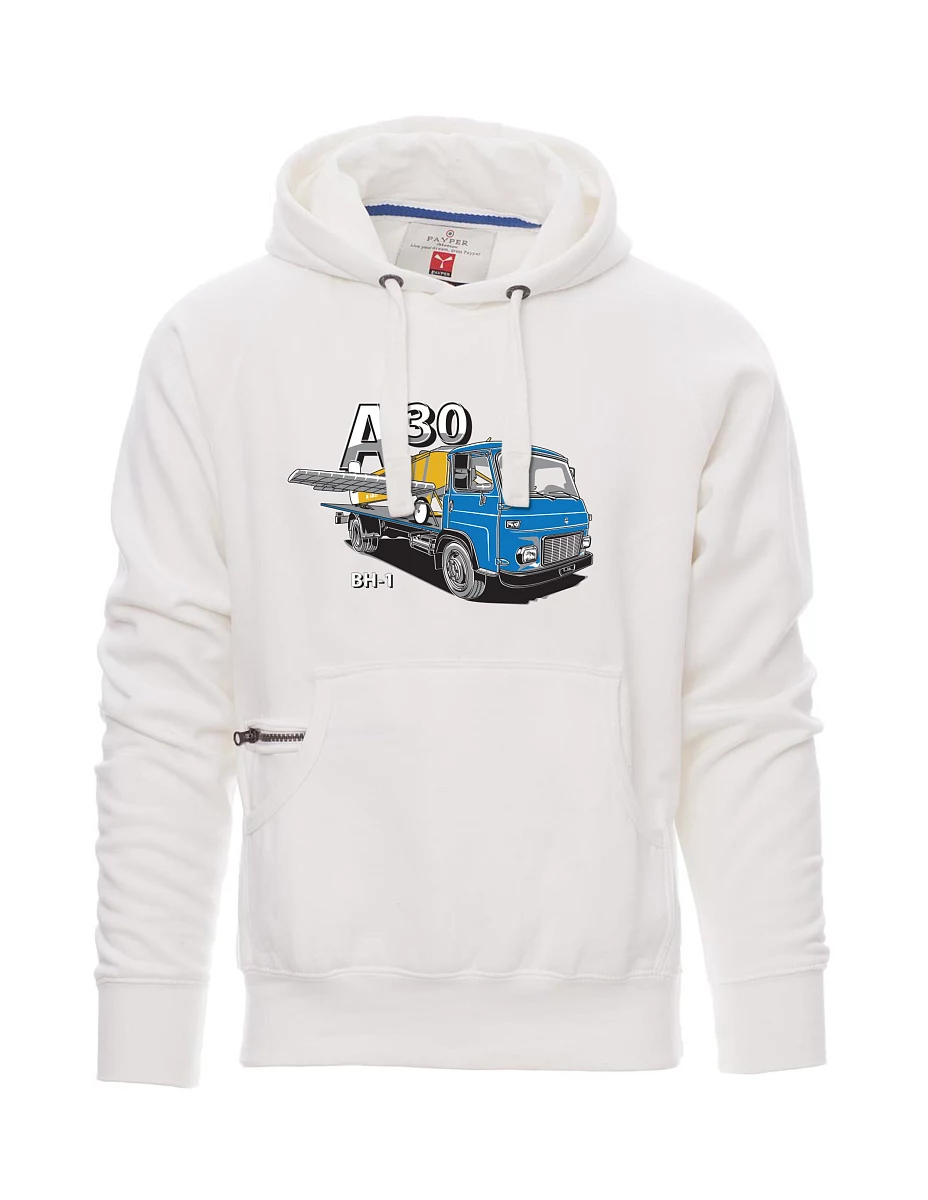White men´s sweatshirt Avia A30 a airplane BH - 1