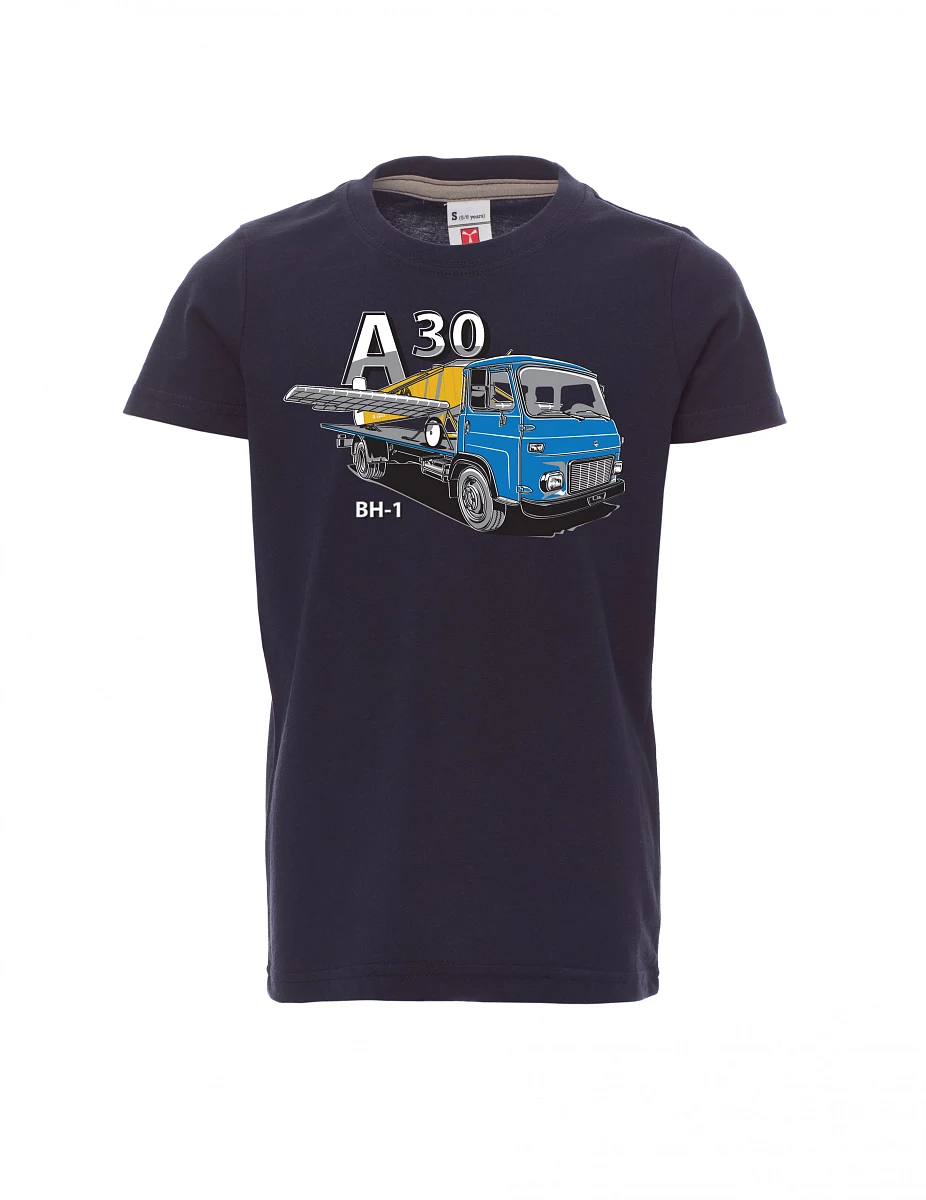Navy children´s T-shirt Avia A30 a airplane BH - 1