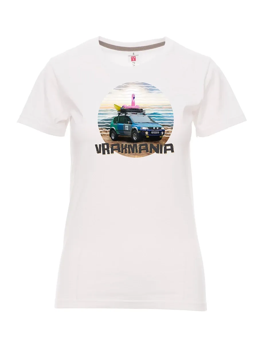 White women´s T-shirt Vrakmania