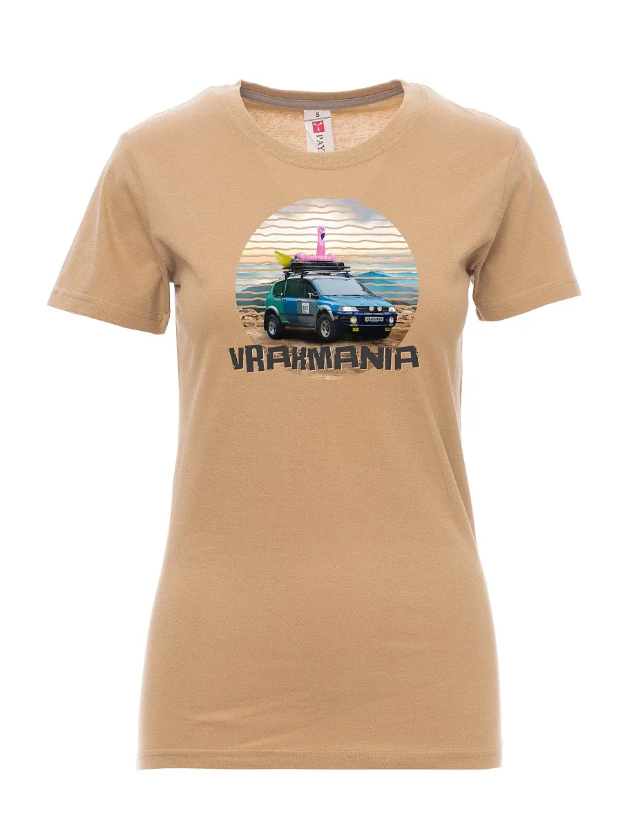 Brown women´s T-shirt Vrakmania
