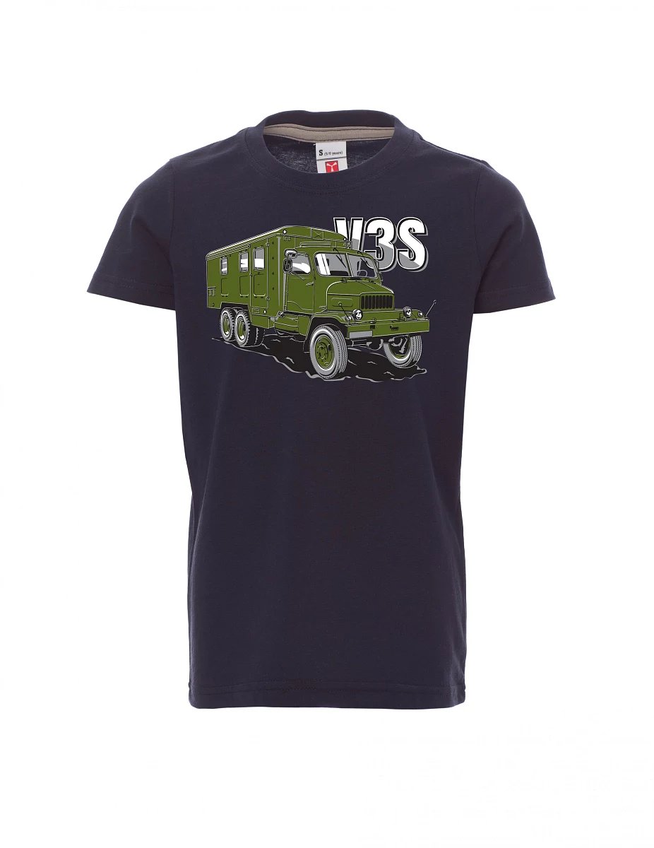 Navy children´s T-shirt Truck V3S  Cabinet