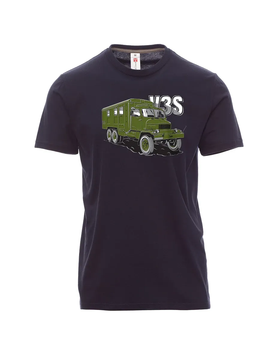 Navy men´s T-shirt Truck V3S  Cabinet