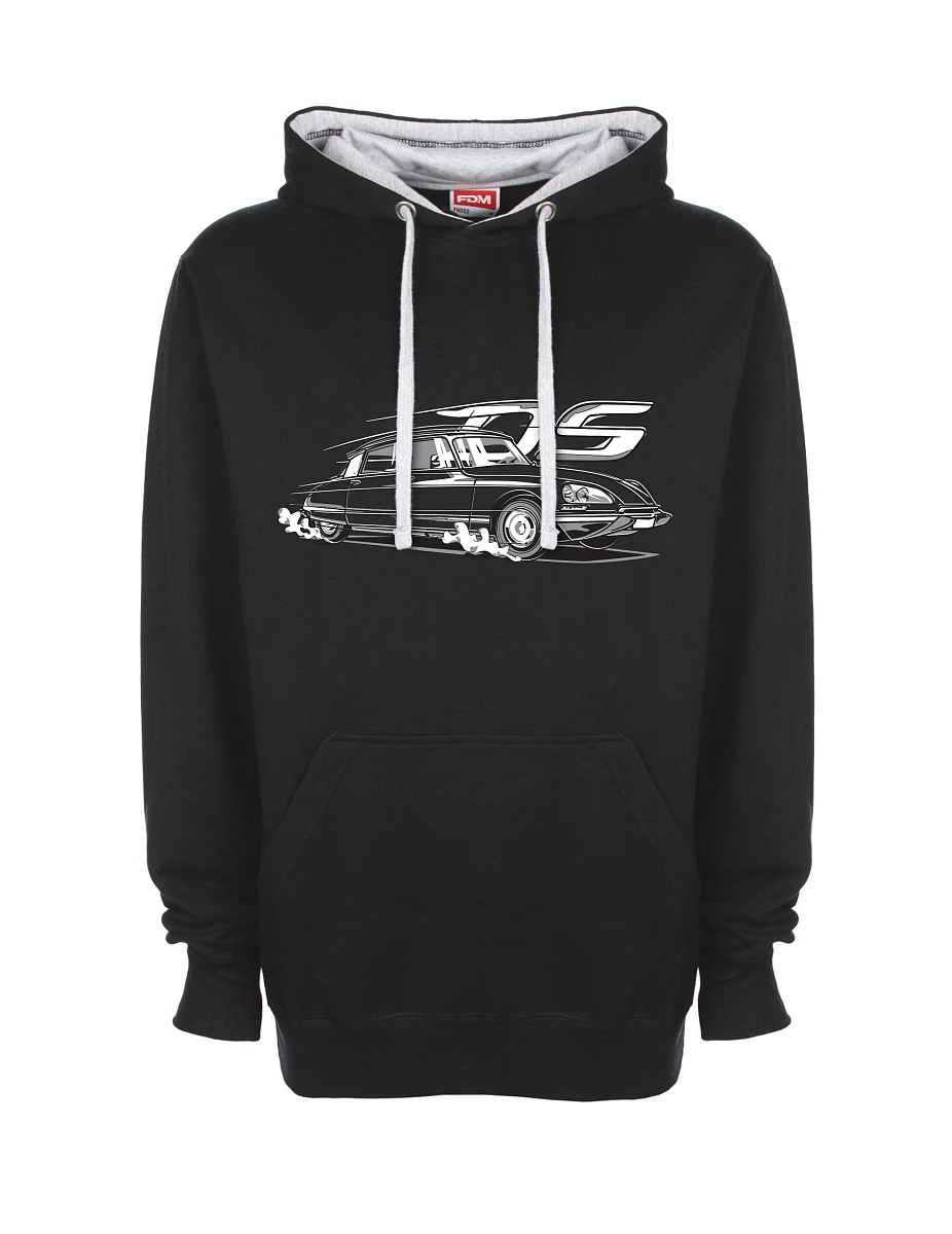 Grey-black sweatshirt french veteran DS