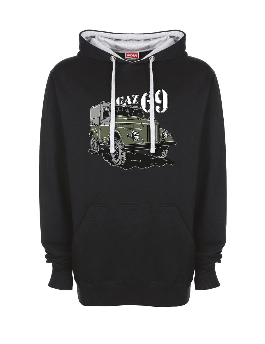 Grey-black sweatshirt GAZ 69