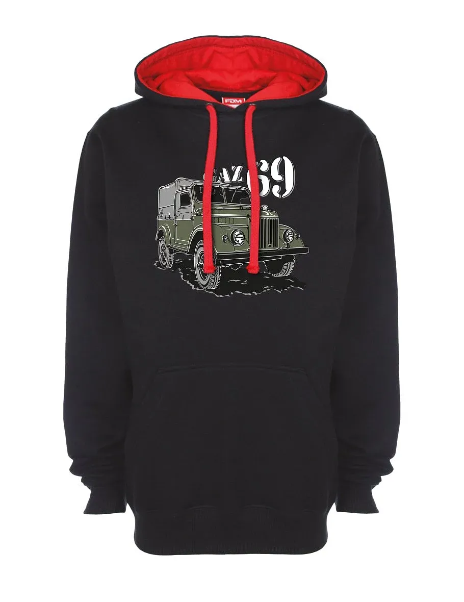 Red-black sweatshirt GAZ 69