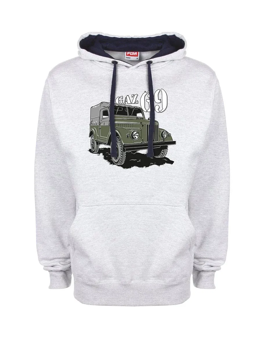 Blue-grey sweatshirt GAZ 69