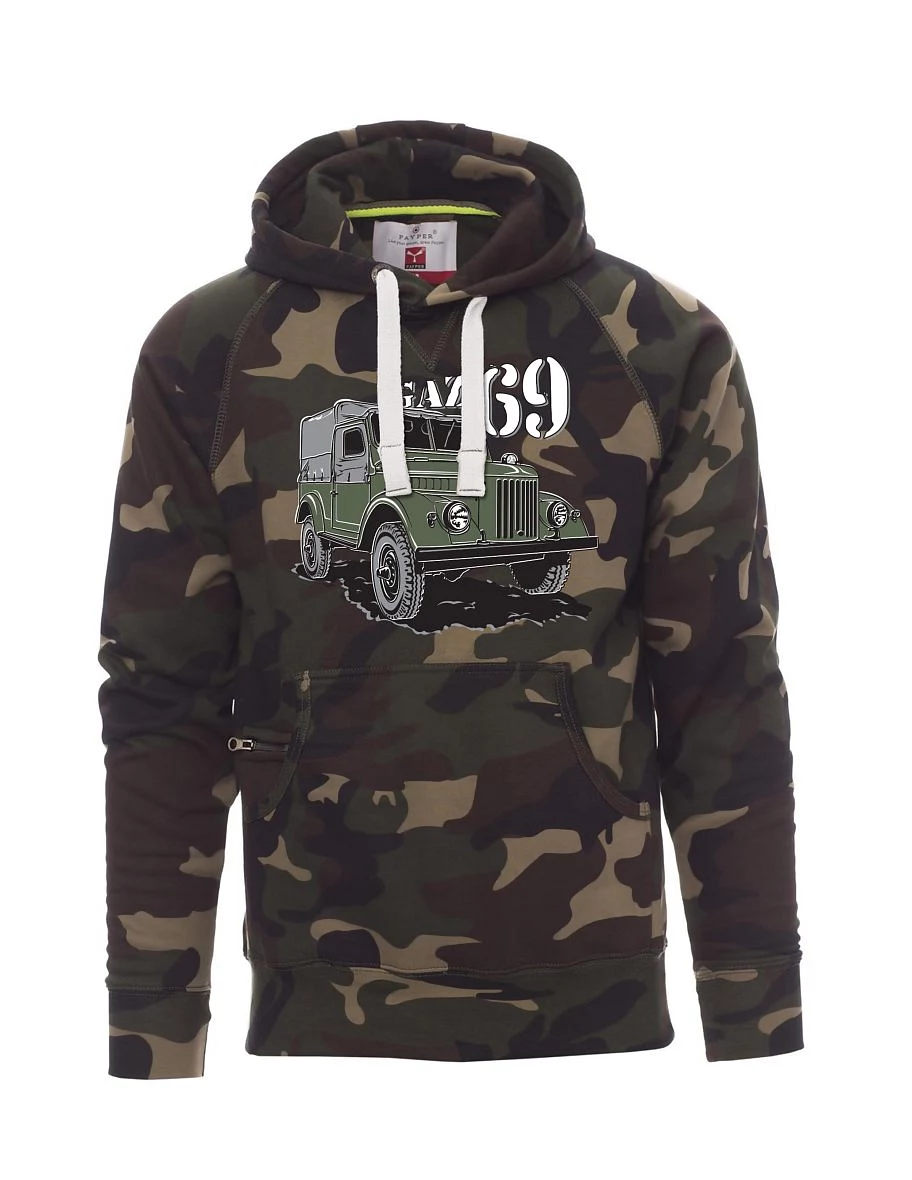 Camouflage men´s sweatshirt GAZ 69