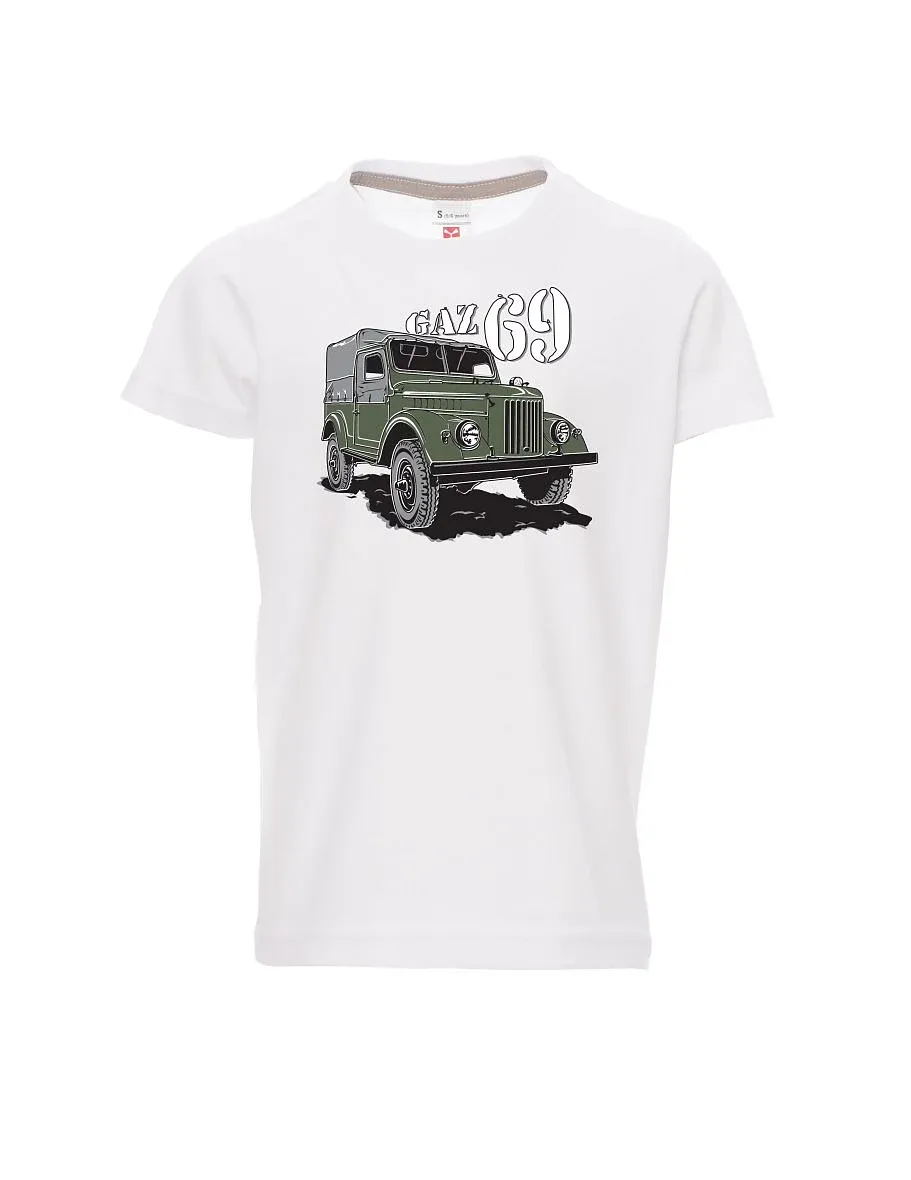White children´s T-shirt GAZ 69