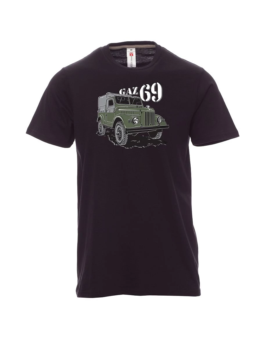 Black men´s T-shirt GAZ 69