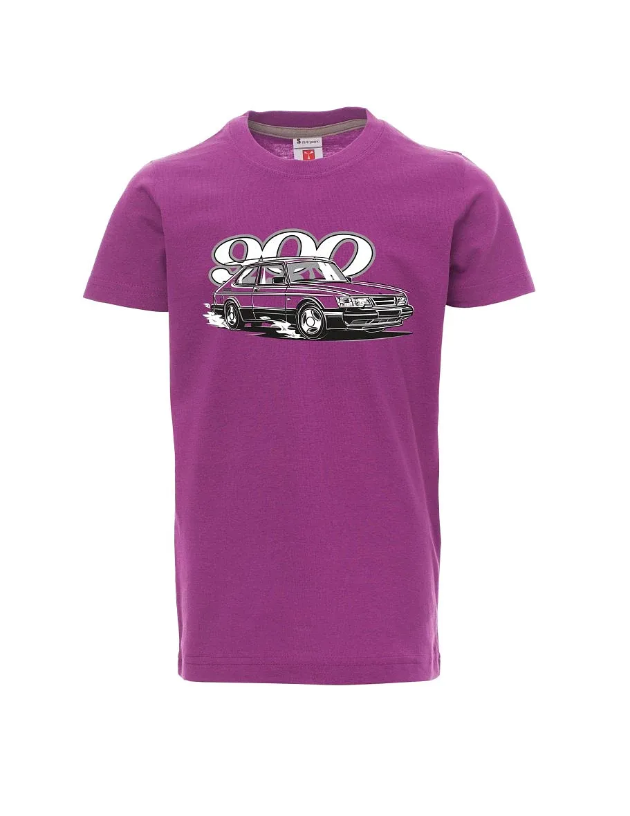 Purple children´s T-shirt Saabo 900