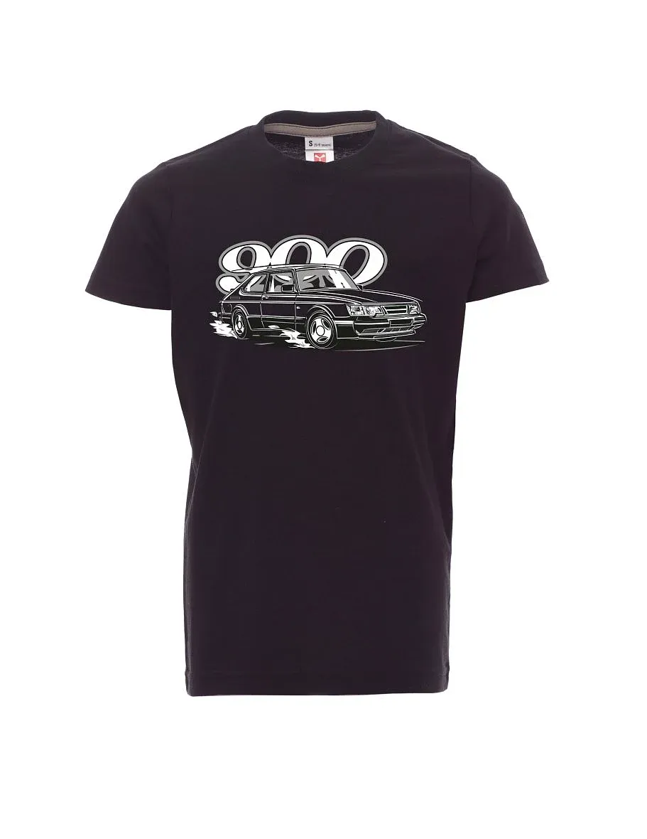 Black children´s T-shirt Saabo 900