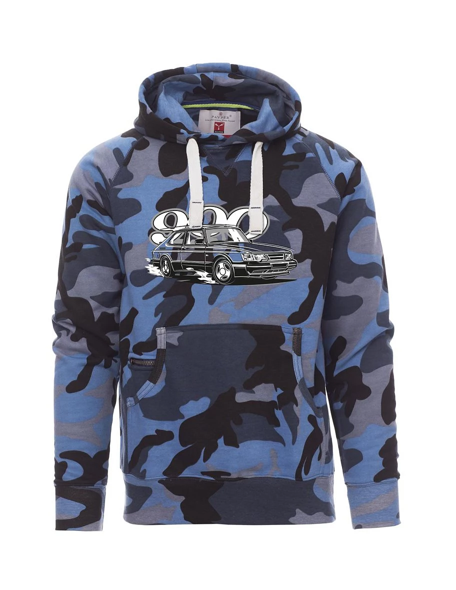 Camouflage blue men´s sweatshirt Saabo 900