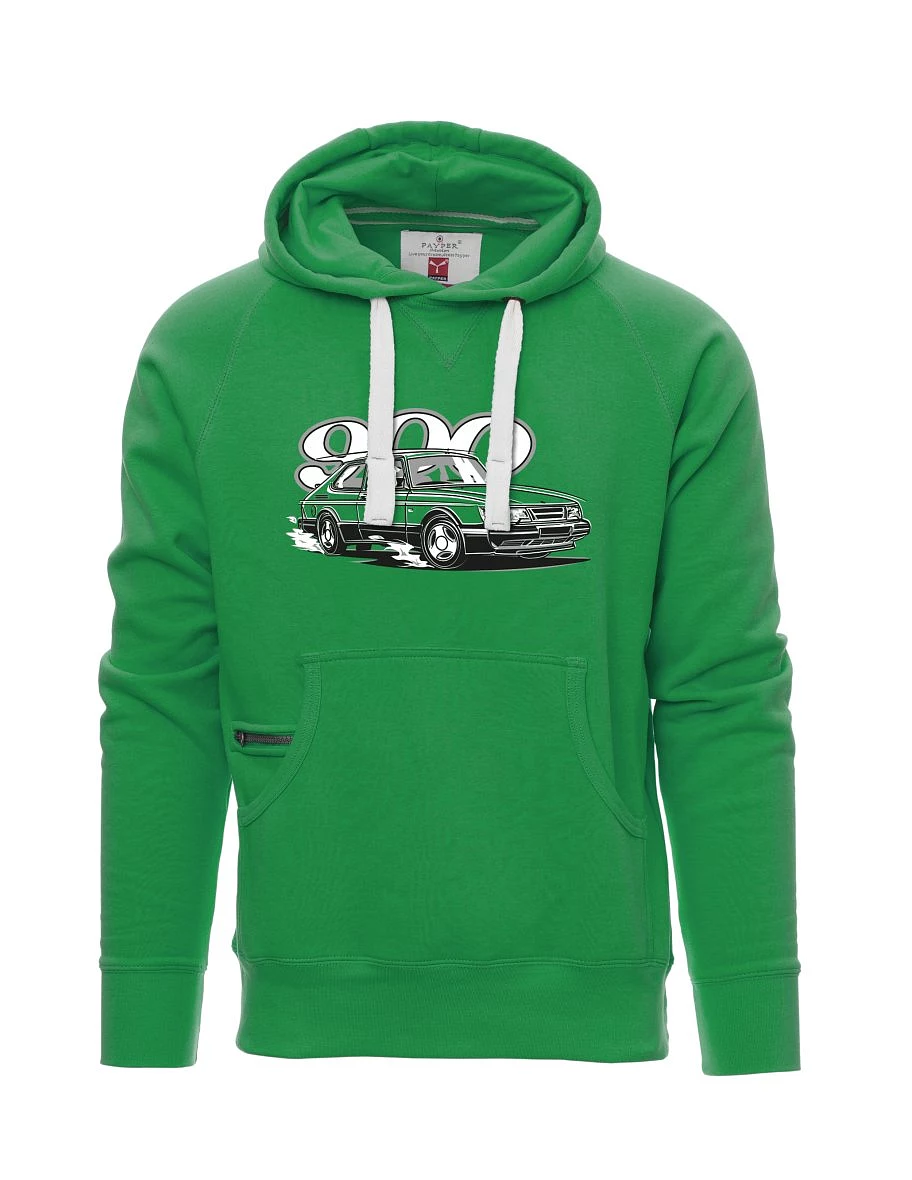 Green men´s sweatshirt Saabo 900