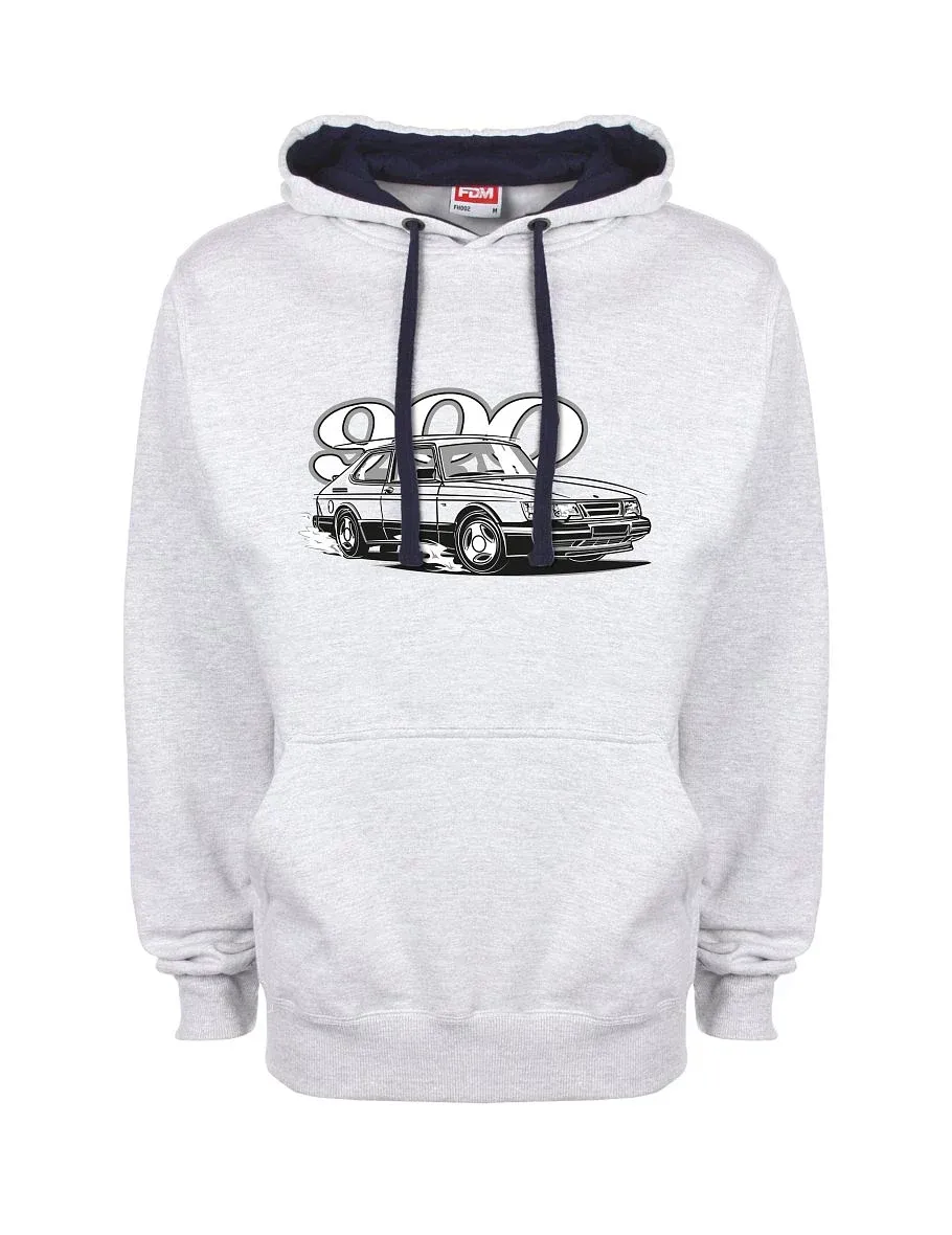 Blue-grey sweatshirt Saabo 900