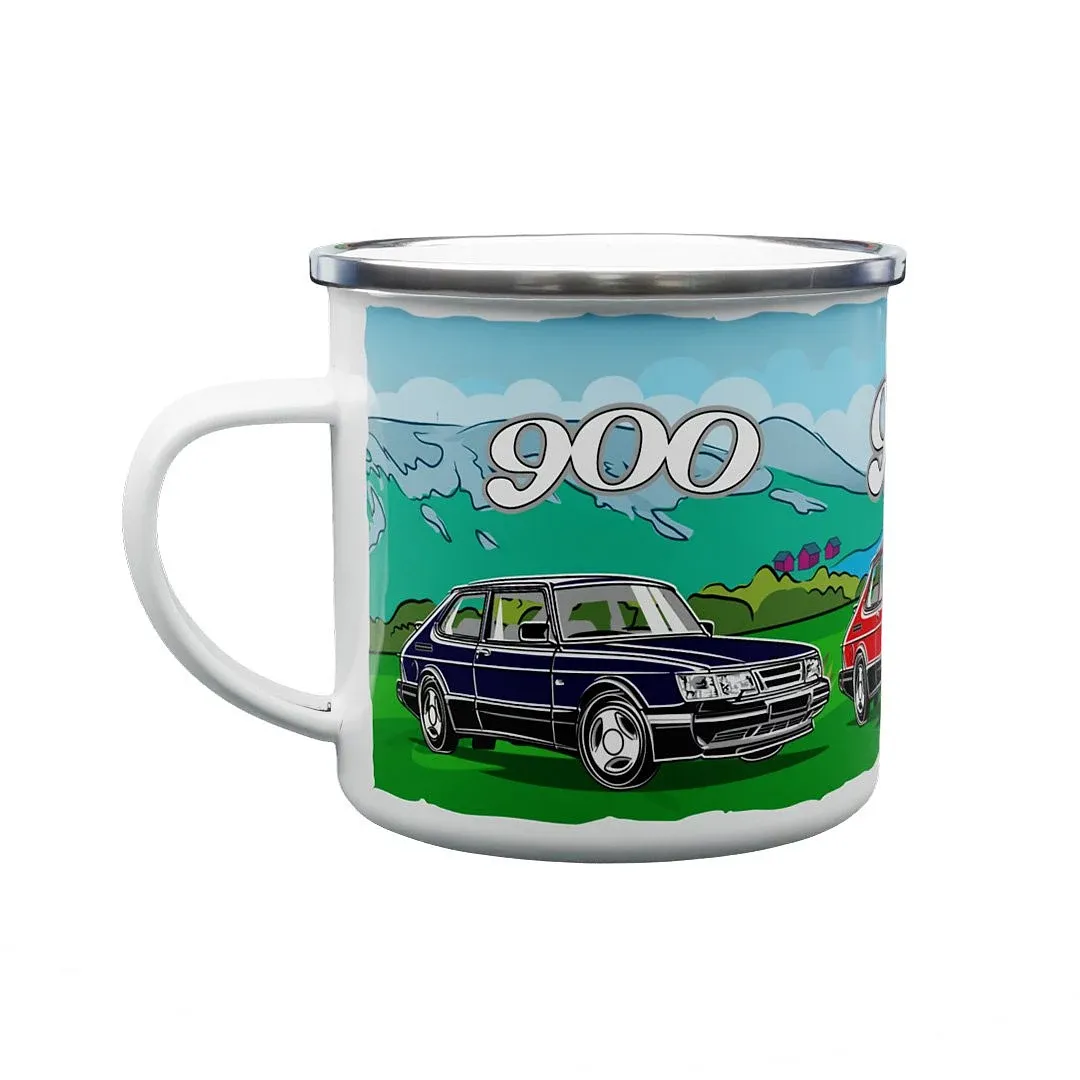 Tin mug Saabo 900 330 ml